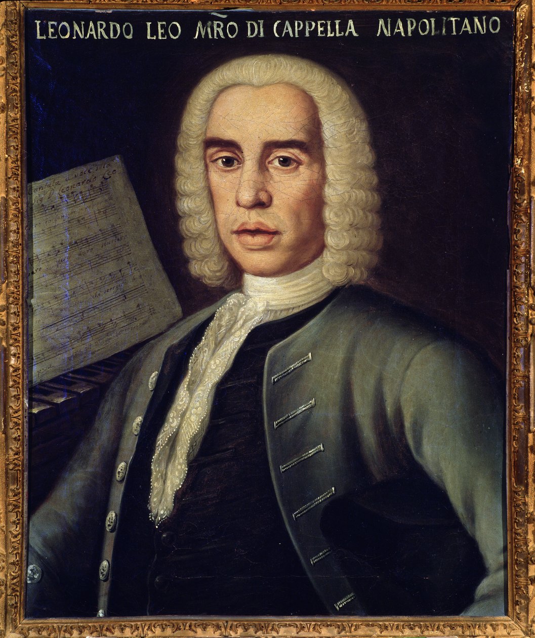 Portrait of Leo Leonardo, Italian Composer by Italian School