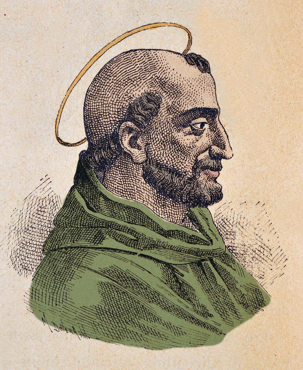 Portrait of Pope Anicetus (ca. 155-166) by Italian School