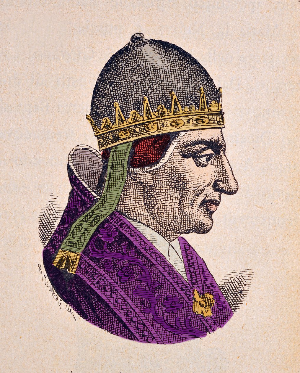Portrait of Pope Urban V (1362-1370) by Italian School