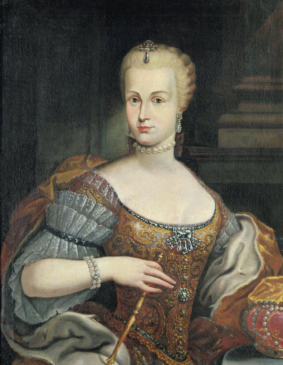 Portrait of the Wife of Pietro Leopoldo di Lorena by Italian School