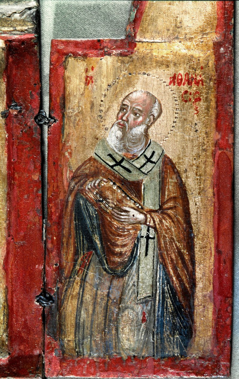 Saint Anastasis (Detail). Triptych by a Greek Artist (16th century). Venice, Museo Correr by Italian School