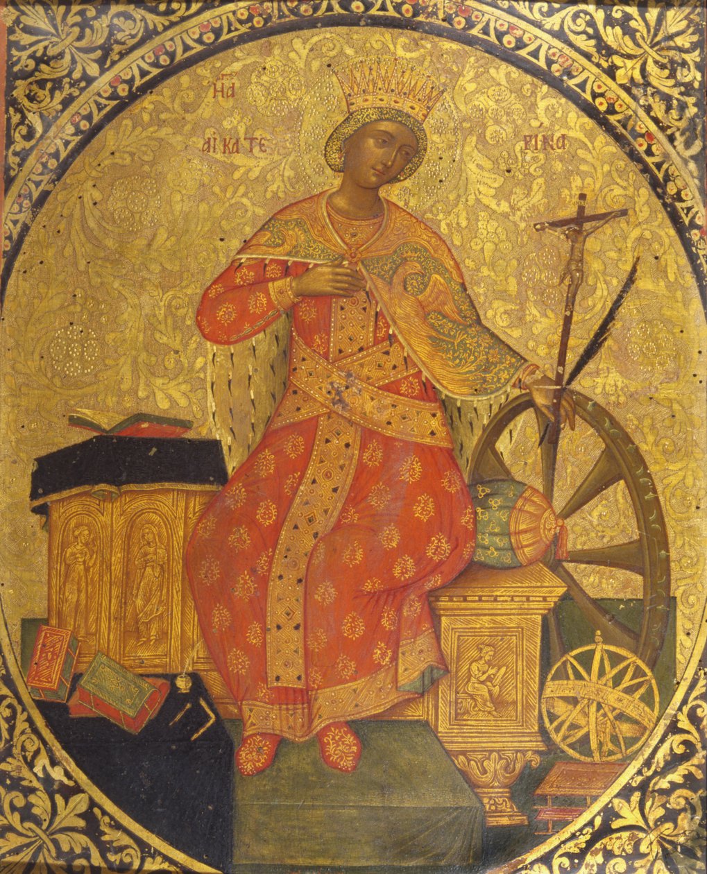 Saint Catherine of Alexandria by Italian School