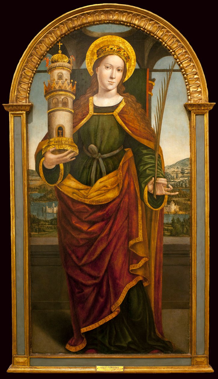 Saint Barbara by Italian School