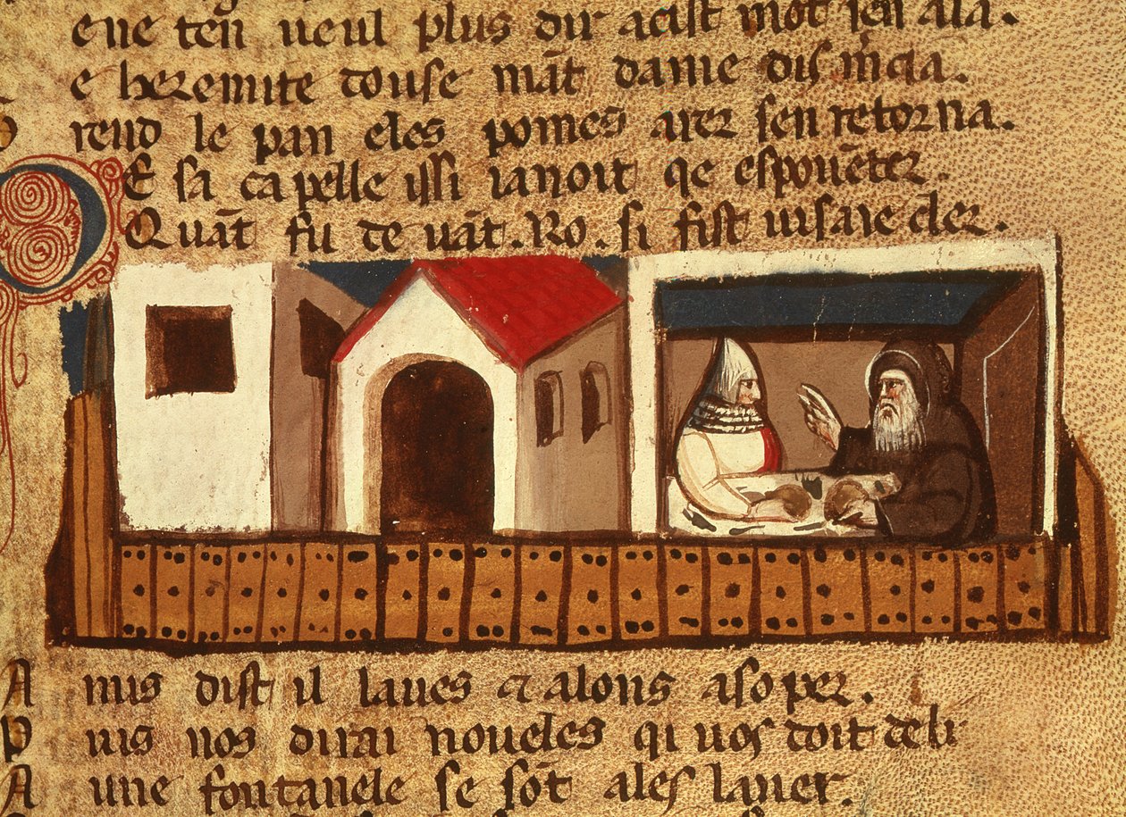Seeking Asylum in a Convent, from Codex Entree d