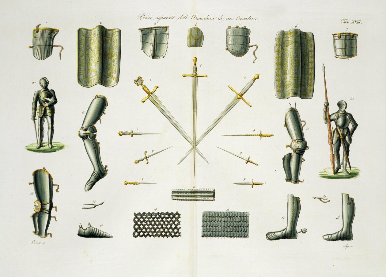 Separate Pieces of a Knight