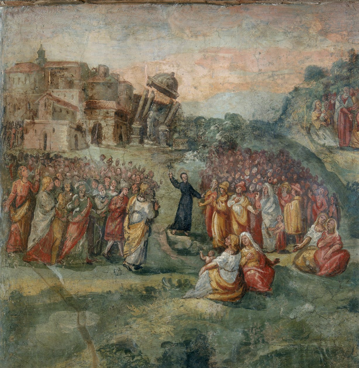 Sermon of Saint Hippolytus (Detail) by Italian School