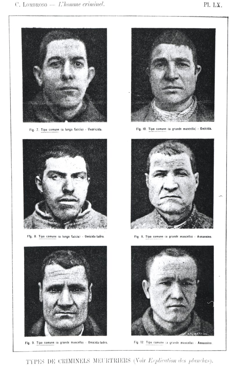 Specimen of Criminals, from L