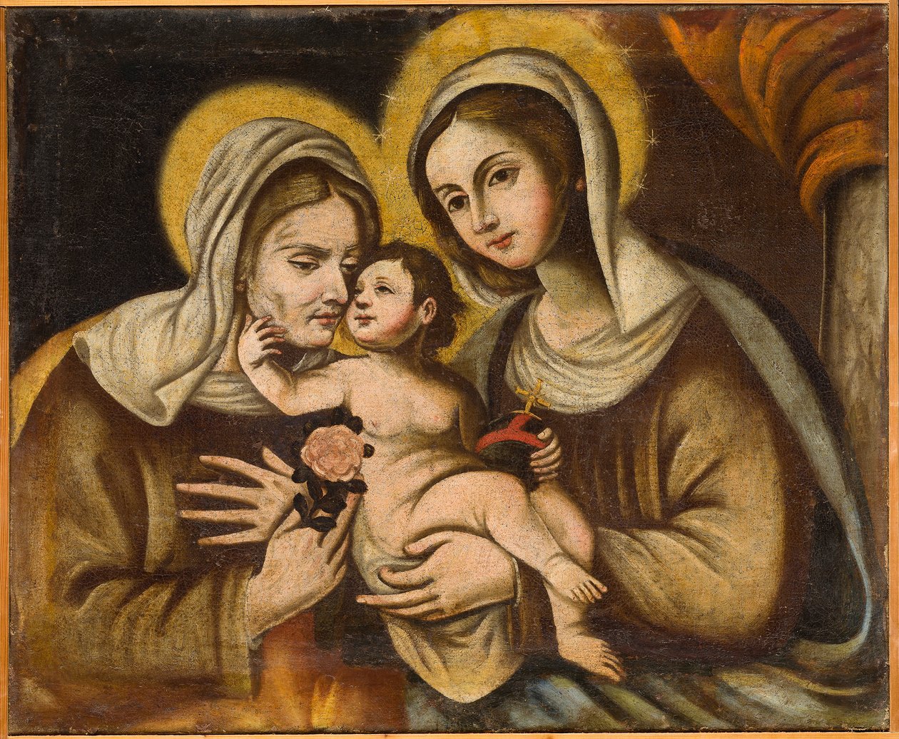 St. Anne, the Virgin and Child by Italian School