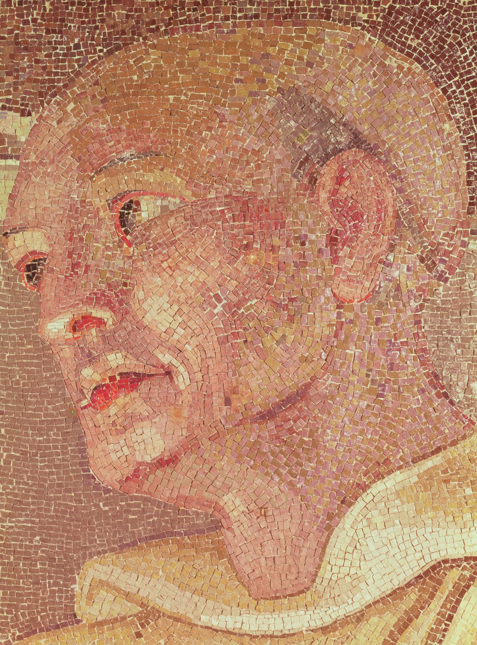 St. Bernard of Clairvaux from the Crypt of St. Peter (detail) by Italian School