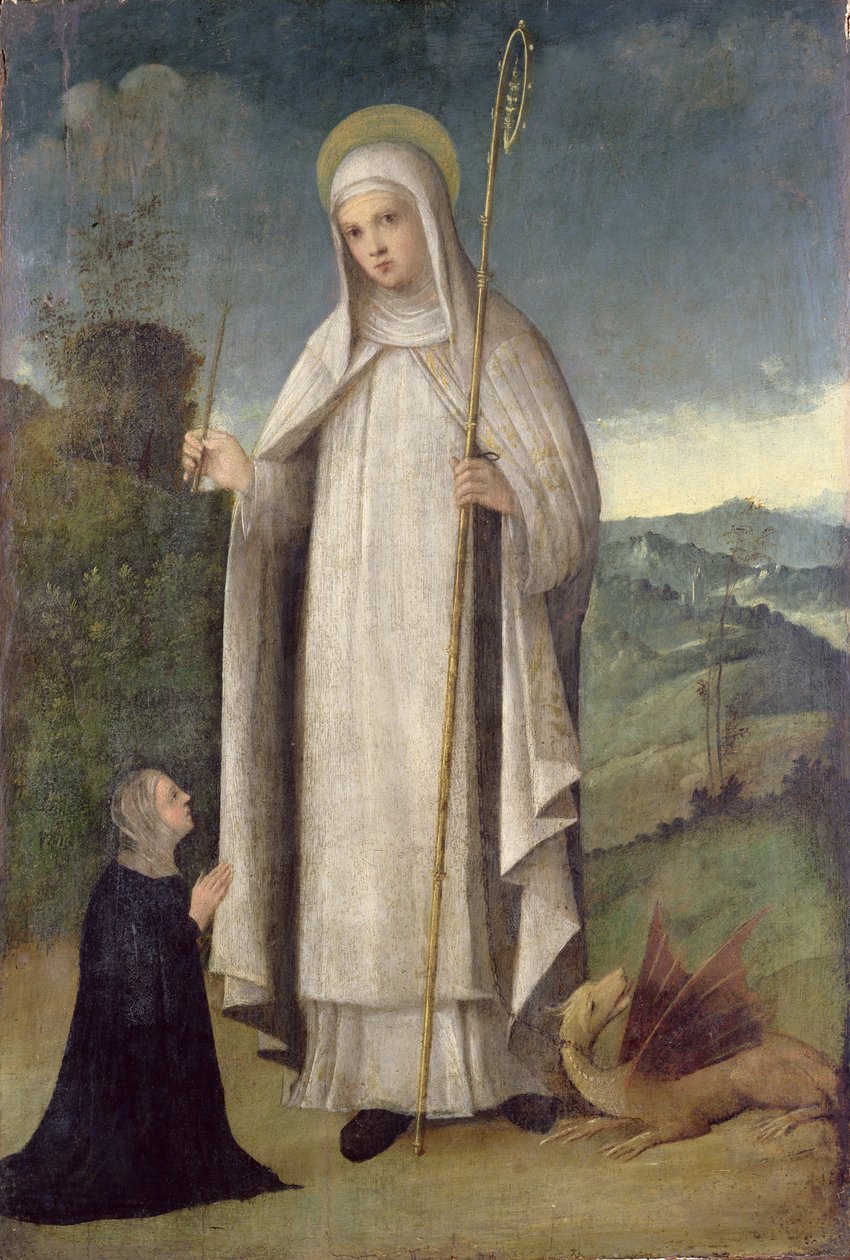 St. Margaret, c.1500 by Italian School