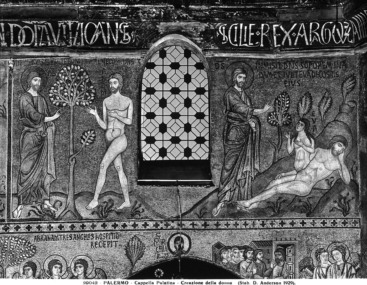 The Creation of Man and Woman by Italian School