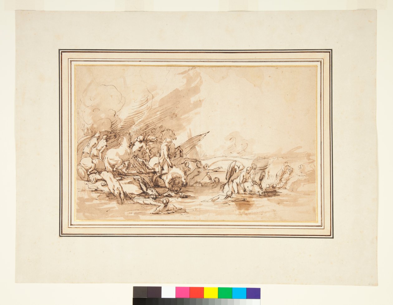 The Flight of Cloelia and Her Companions, 1650-1700 by Italian School