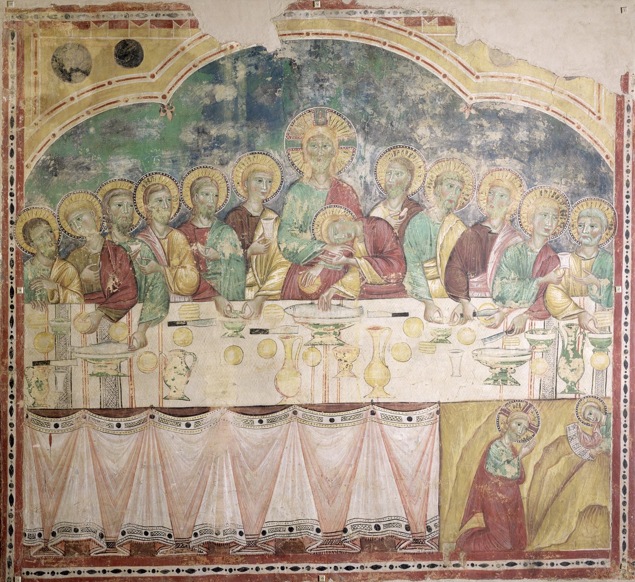 The Last Supper and the Agony in the Garden by Italian School