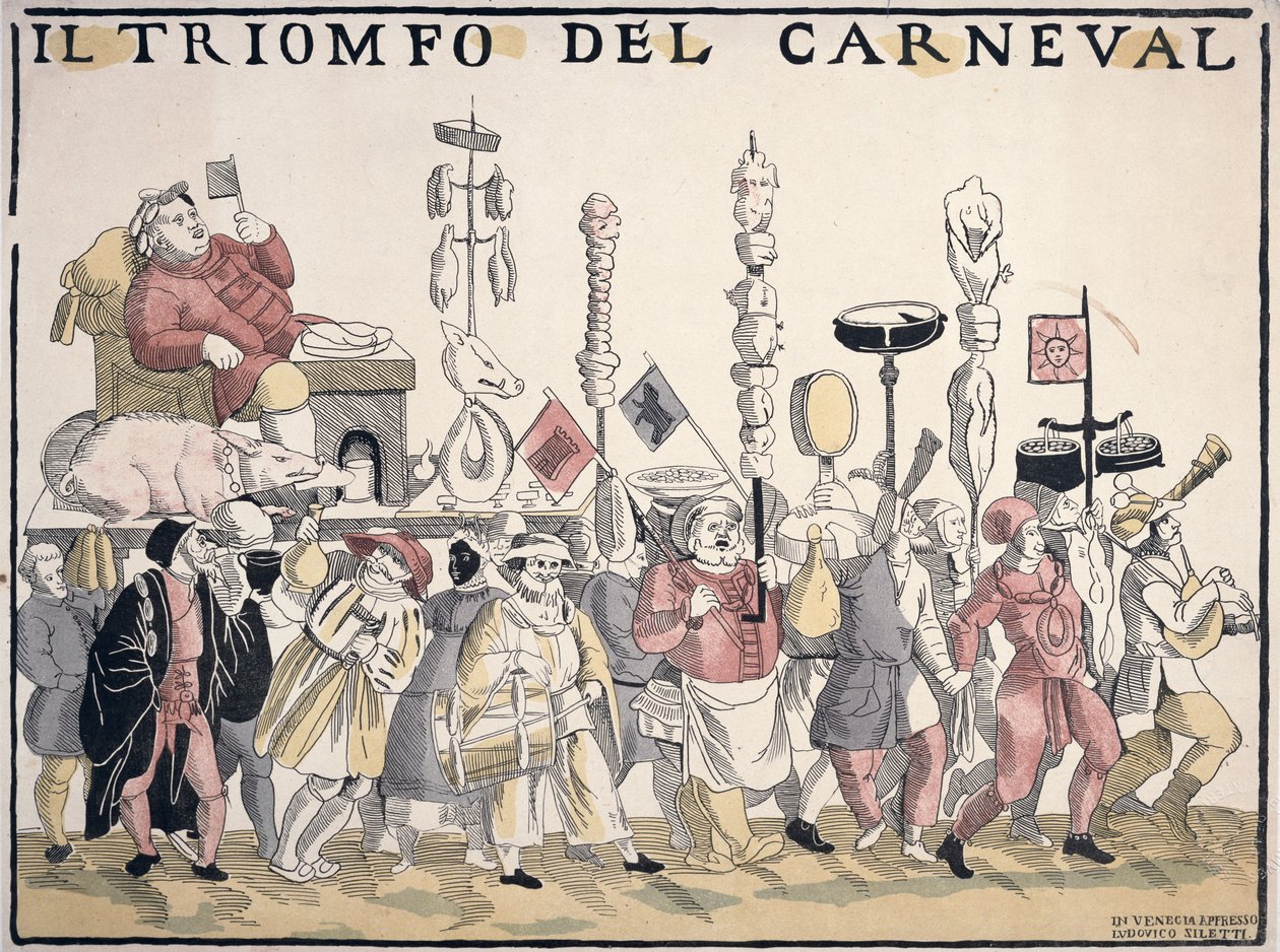 The Triumph of Carnival by Italian School