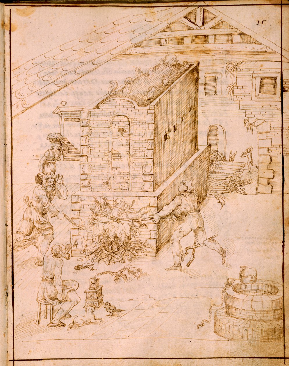The Ancient Art of Vessel Making, 1589 by Italian School