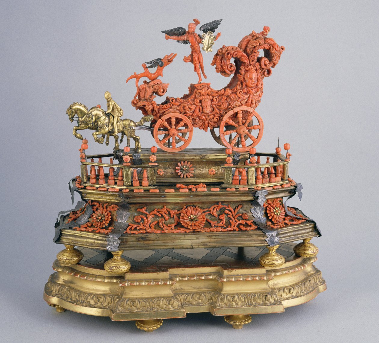 Triumph in Coral by Italian School
