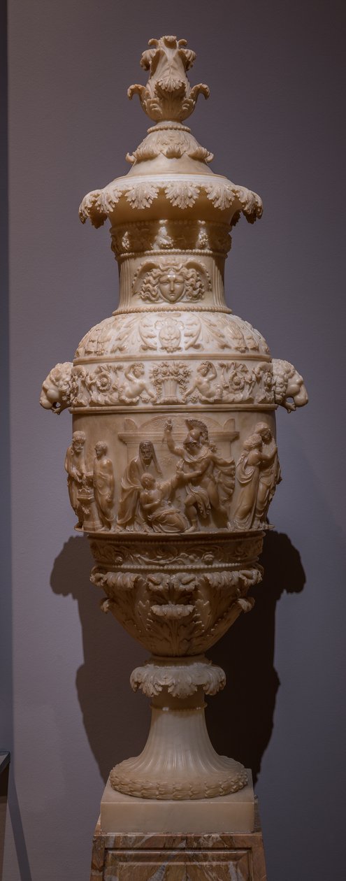 Vase with a Classical Scene: The Sacrifice of Polyxena, c.1825 by Italian School