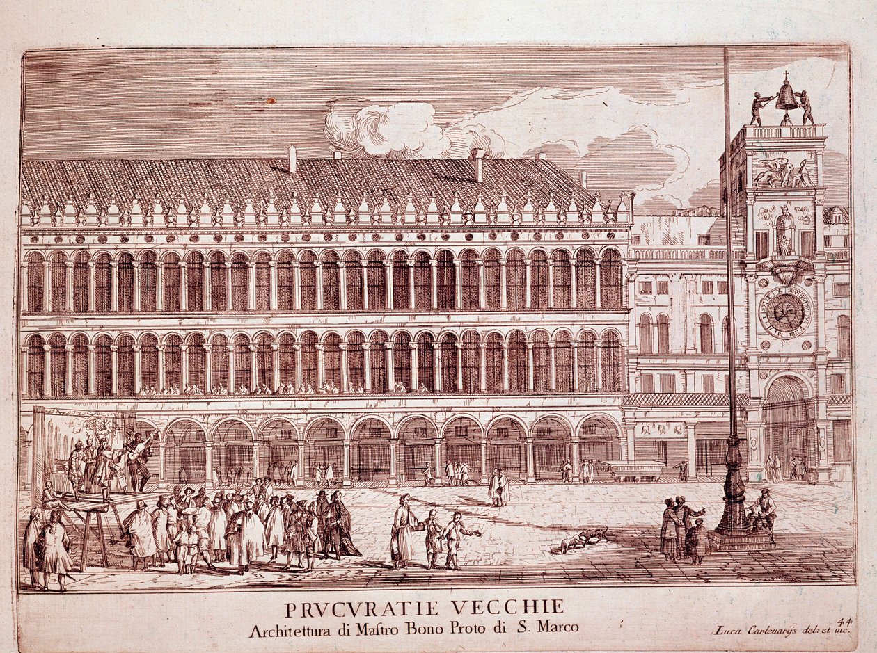 View of the Procuracy Vecchie on St. Mark