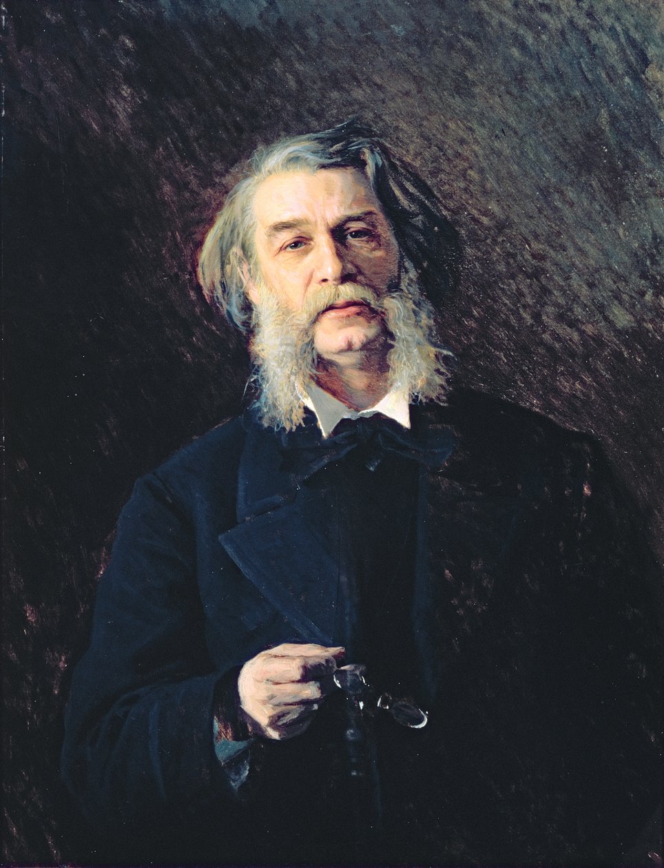 Portrait of Dmitri Vasilievich Grigorovich (1822-99), 1876 by Ivan Nikolaevich Kramskoy