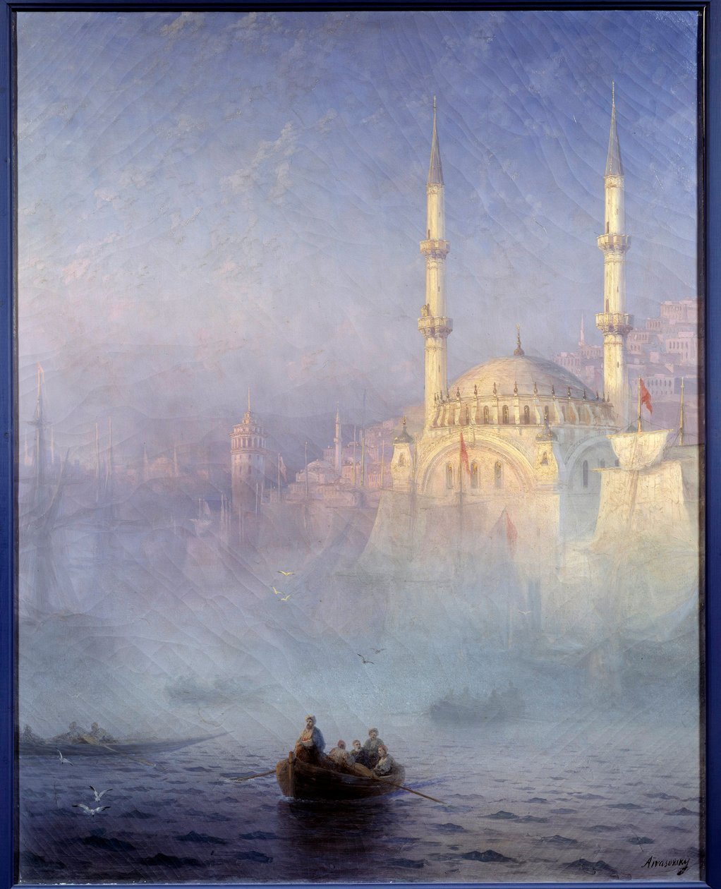 Constantinople, the Mosque of Tophane by Ivan Konstantinovich Aivazovsky
