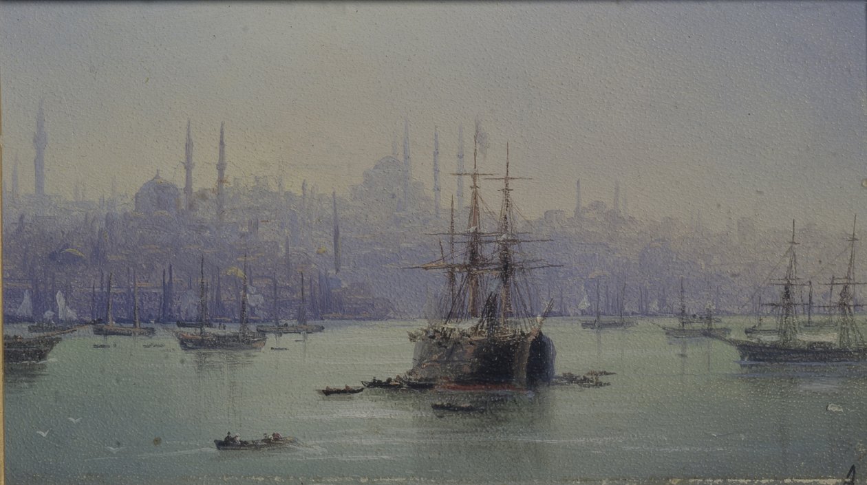 Golden Horn, 1895 by Ivan Konstantinovich Aivazovsky