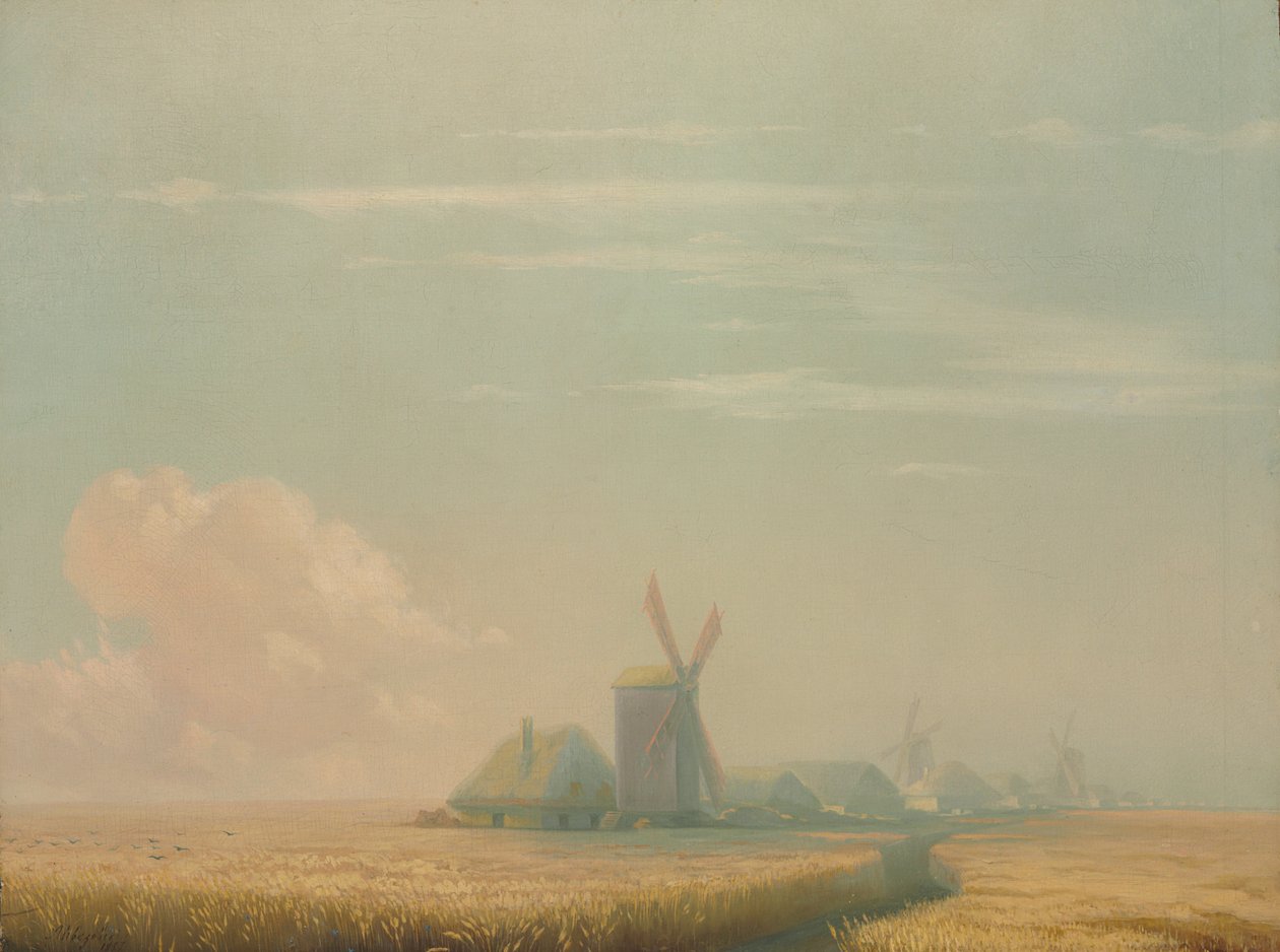 Ukrainian Harvest by Ivan Konstantinovich Aivazovsky