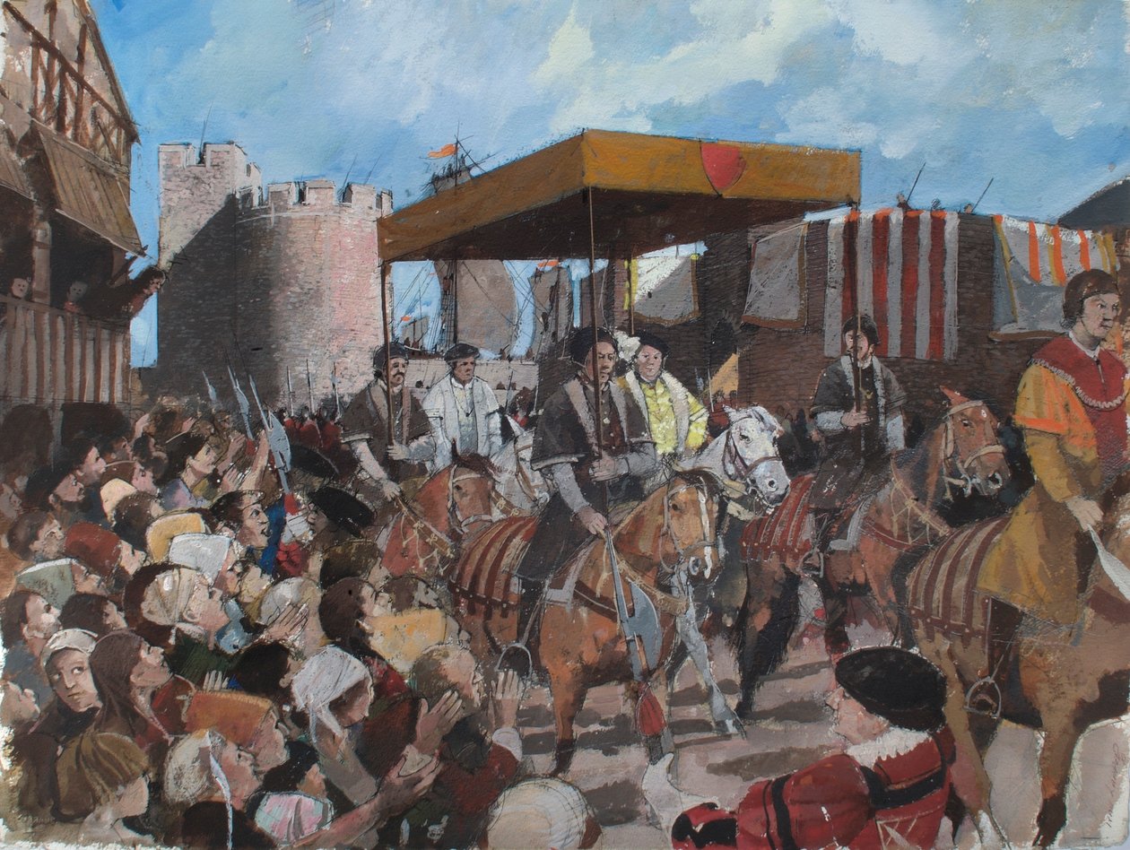 Reconstructed View of King Edward VI