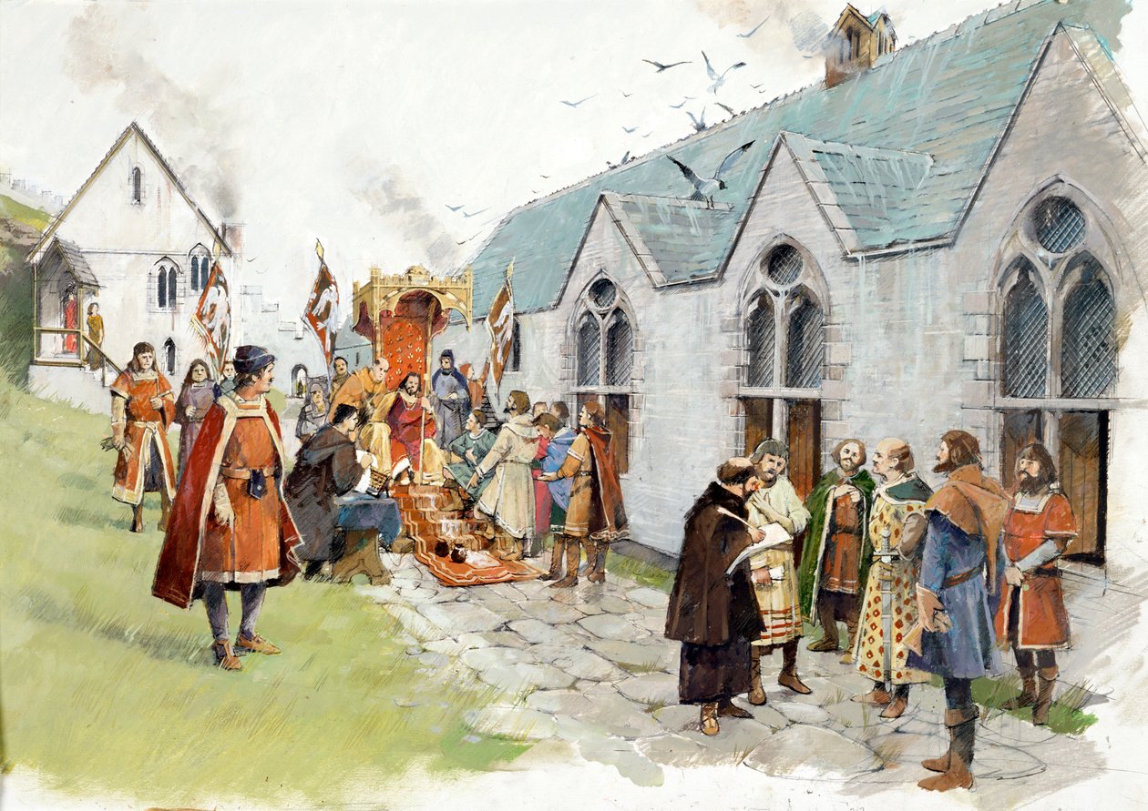 The Island Courtyard of Earl Richard