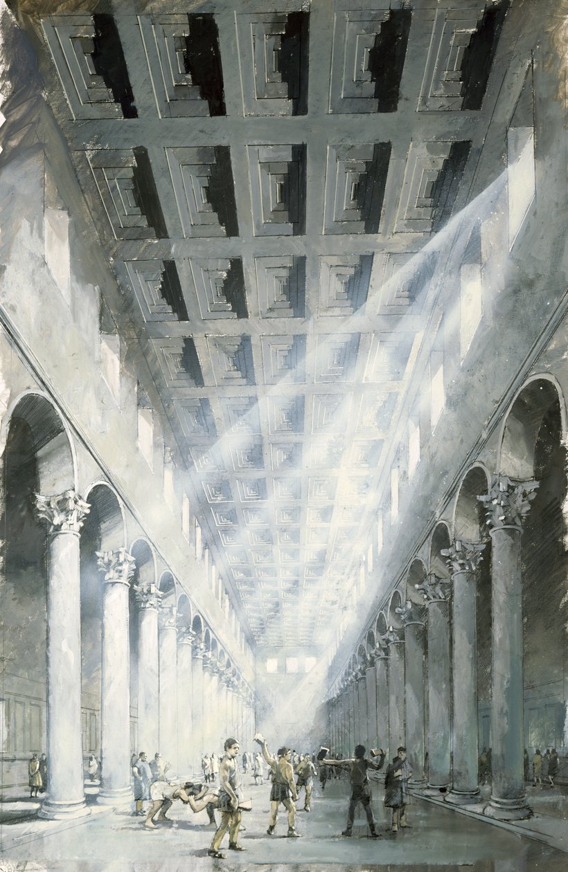 Wroxeter Roman City by Ivan Lapper