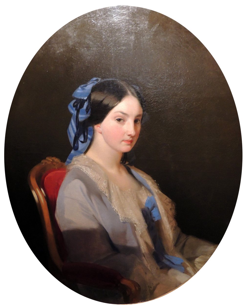 Portrait of Young Woman by Ivan Makarov