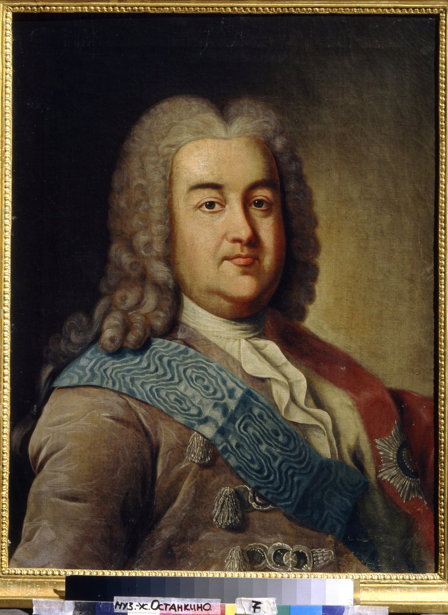 Portrait of Prince A.M. Cherkassky by Ivan Petrovich Argunov