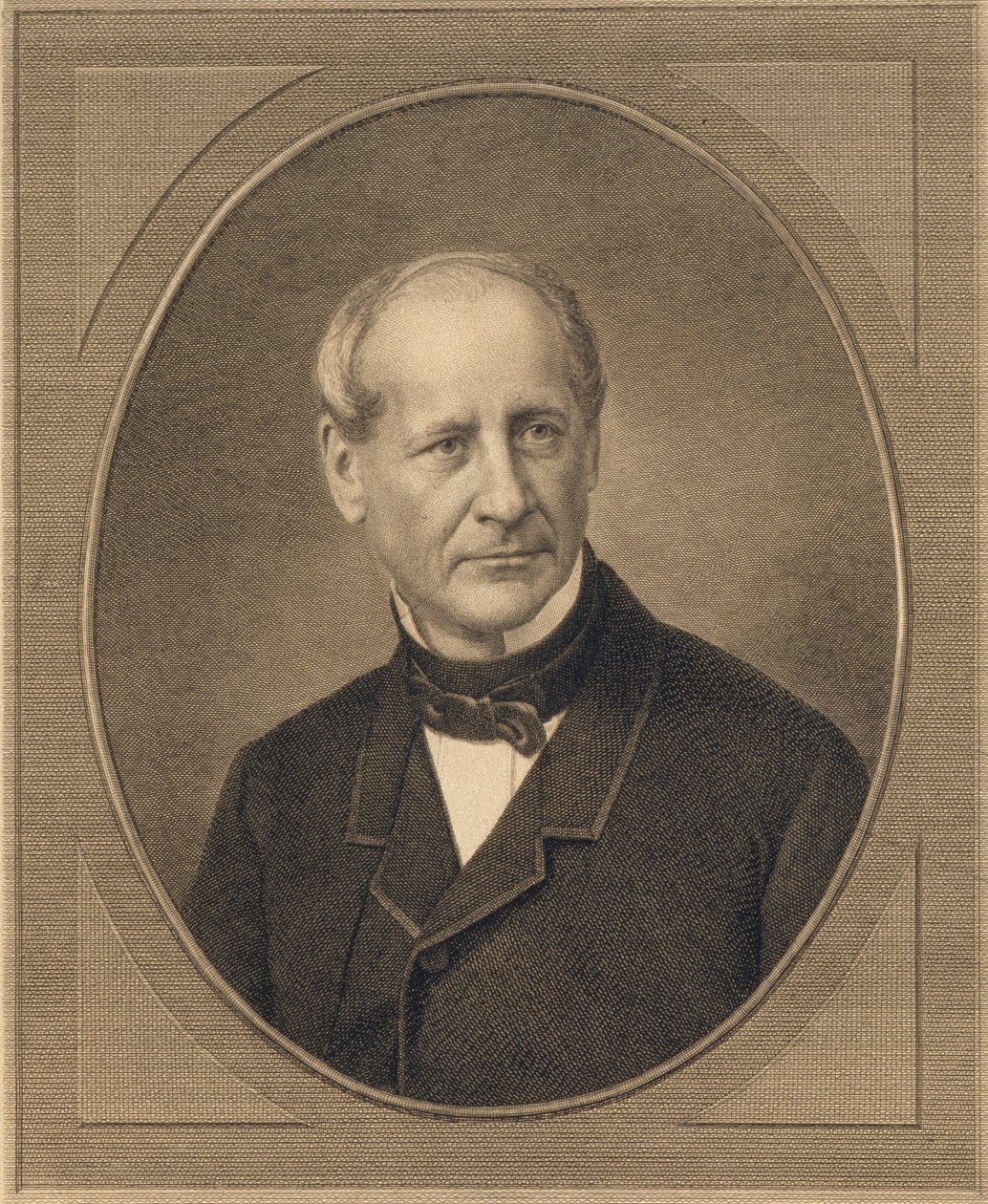 Portrait of Count Modest Andreyevich von Korff by Ivan Petrovich Pozhalostin