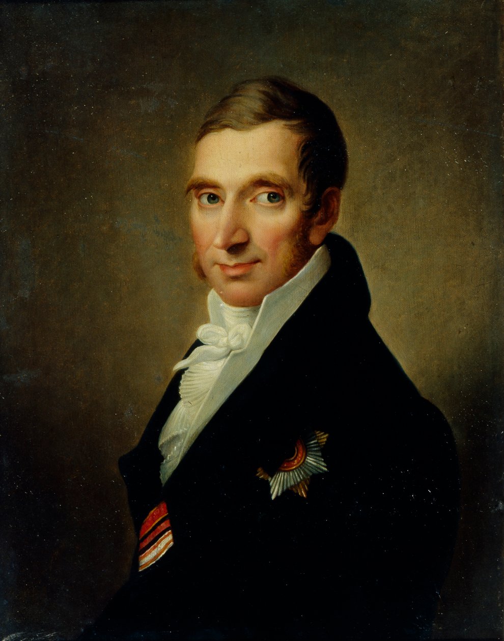 Portrait of the Physician Johann-Georg von Ruehl by Ivan Vasilyevich Luchaninov