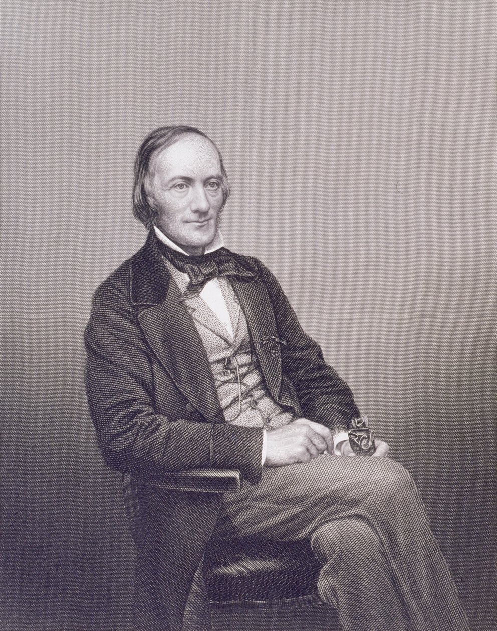 Professor Owen, from The Drawing-Room Portrait Gallery of Eminent Personages, 1861 by J. and C. Watkins