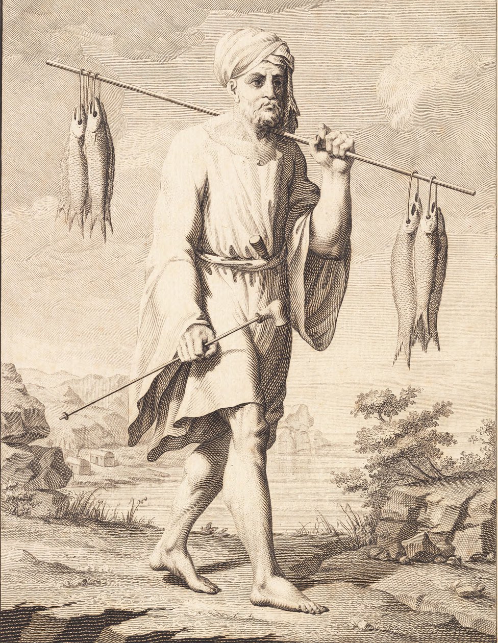 An Arab Fisherman by J.F. Clemens