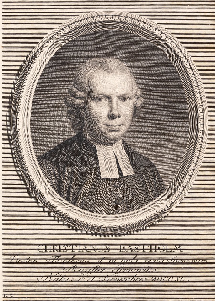 Royal Confessor Christian Bastholm by J.F. Clemens