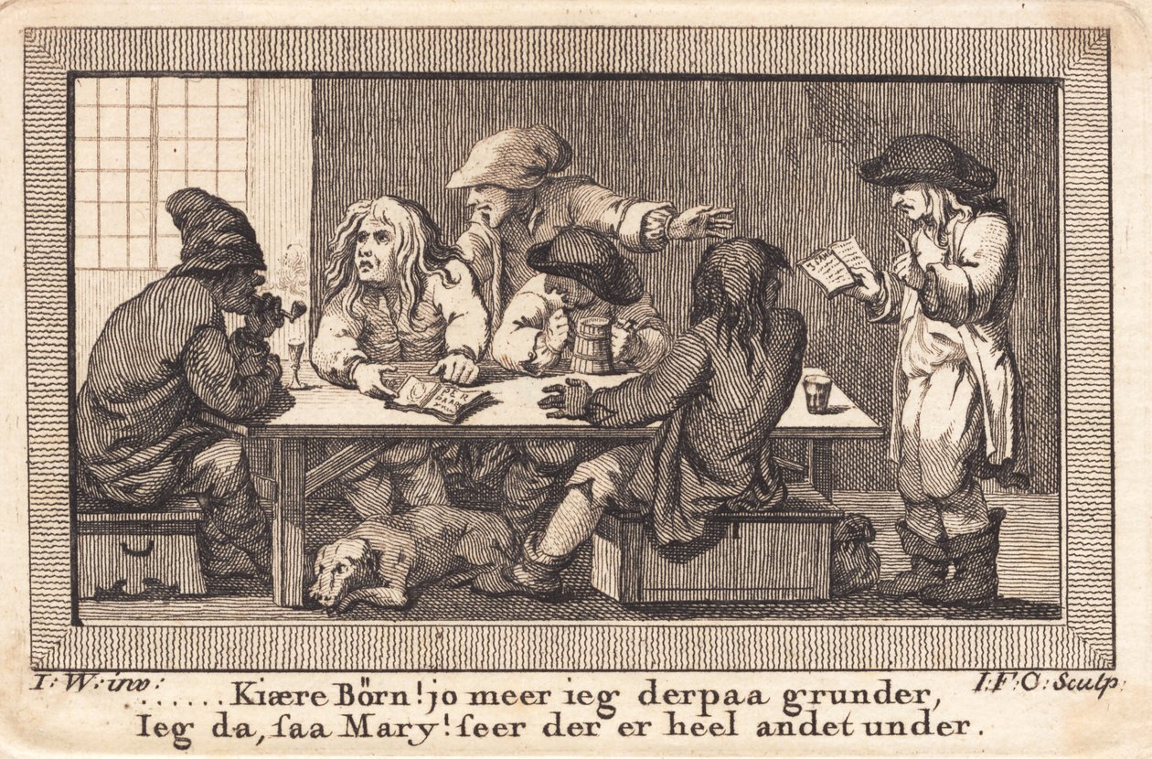 The Peder Paars Poem Judged in the Tavern of the Three Deer by J.F. Clemens