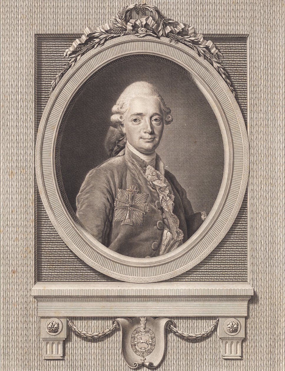 Portrait of Envoy Otto Blome by J.F. Clemens