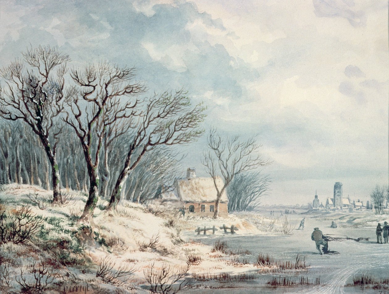 Landscape: Winter by J.J. Verreyt
