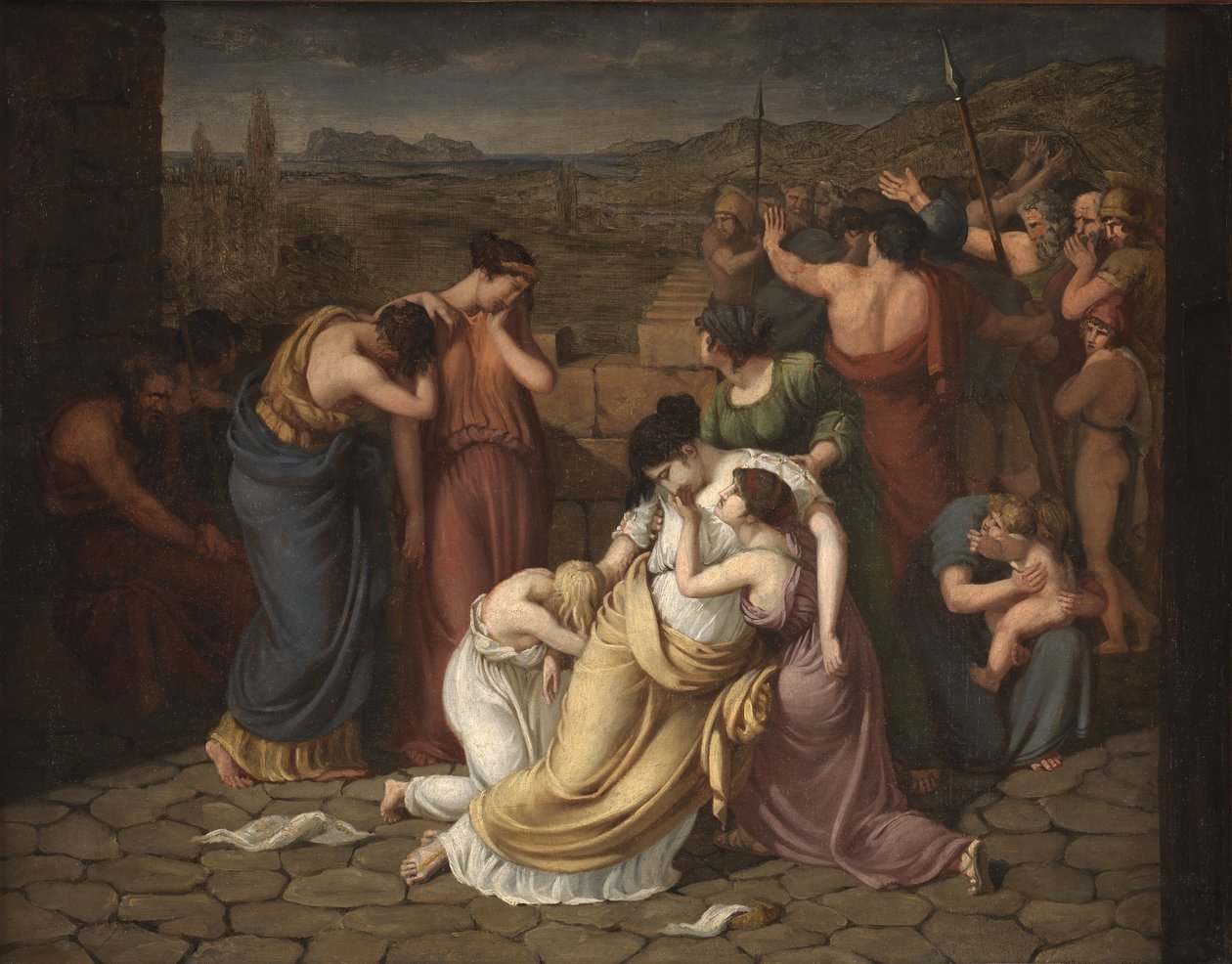 Andromache in Despair at the Sight of Hector