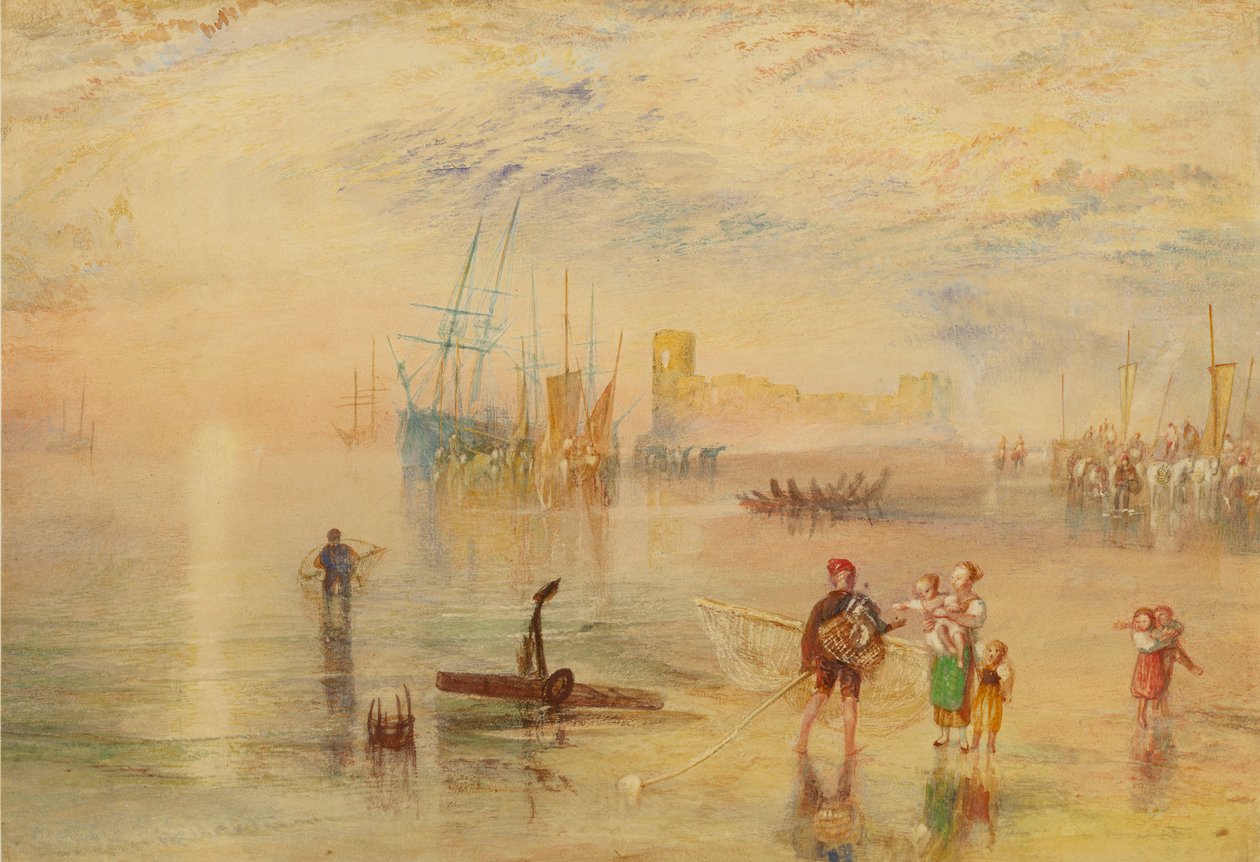 Flint Castle, North Wales by Joseph Mallord William Turner