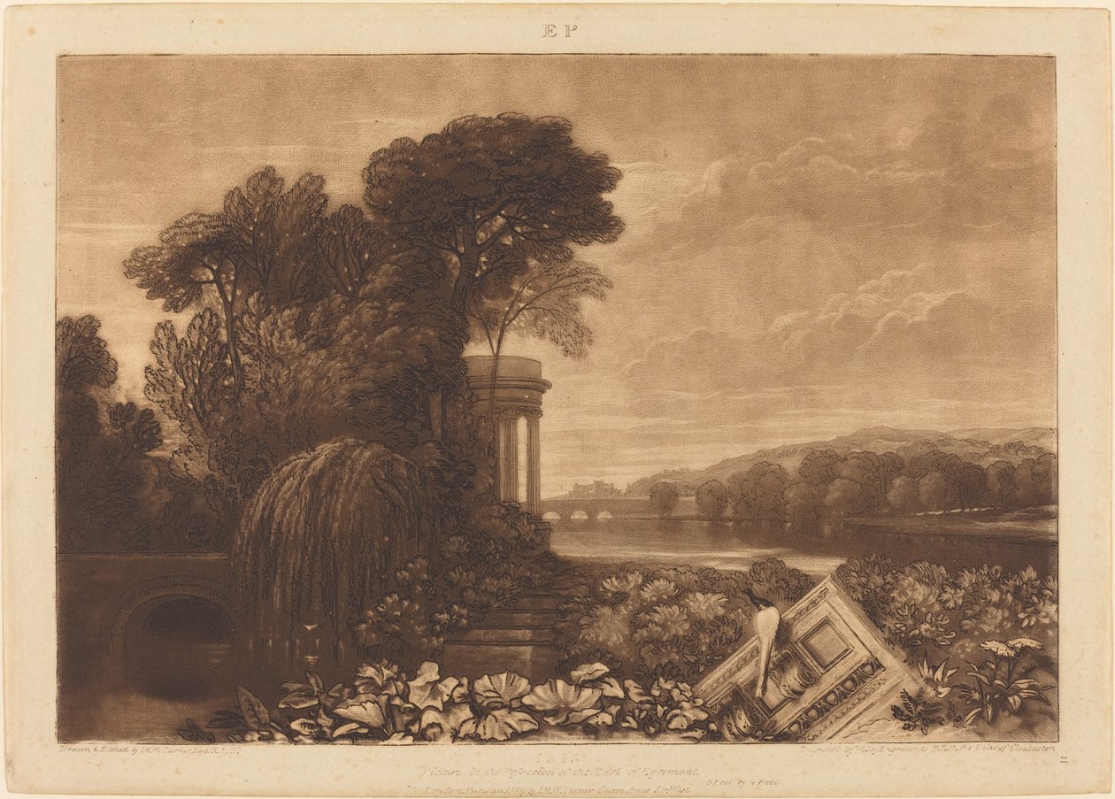 Isis, Published 1819 by Joseph Mallord William Turner