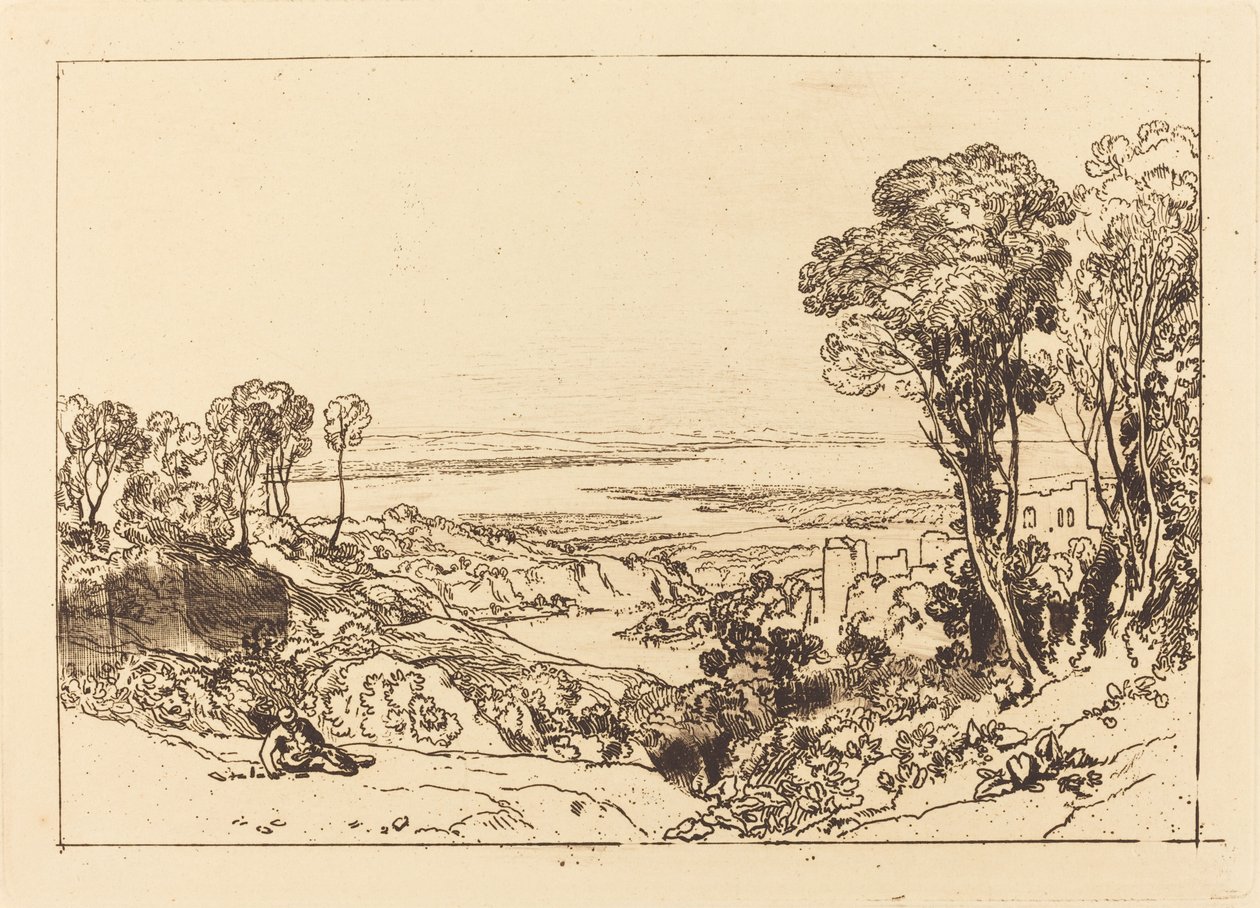 Junction of Severn and Wye by Joseph Mallord William Turner
