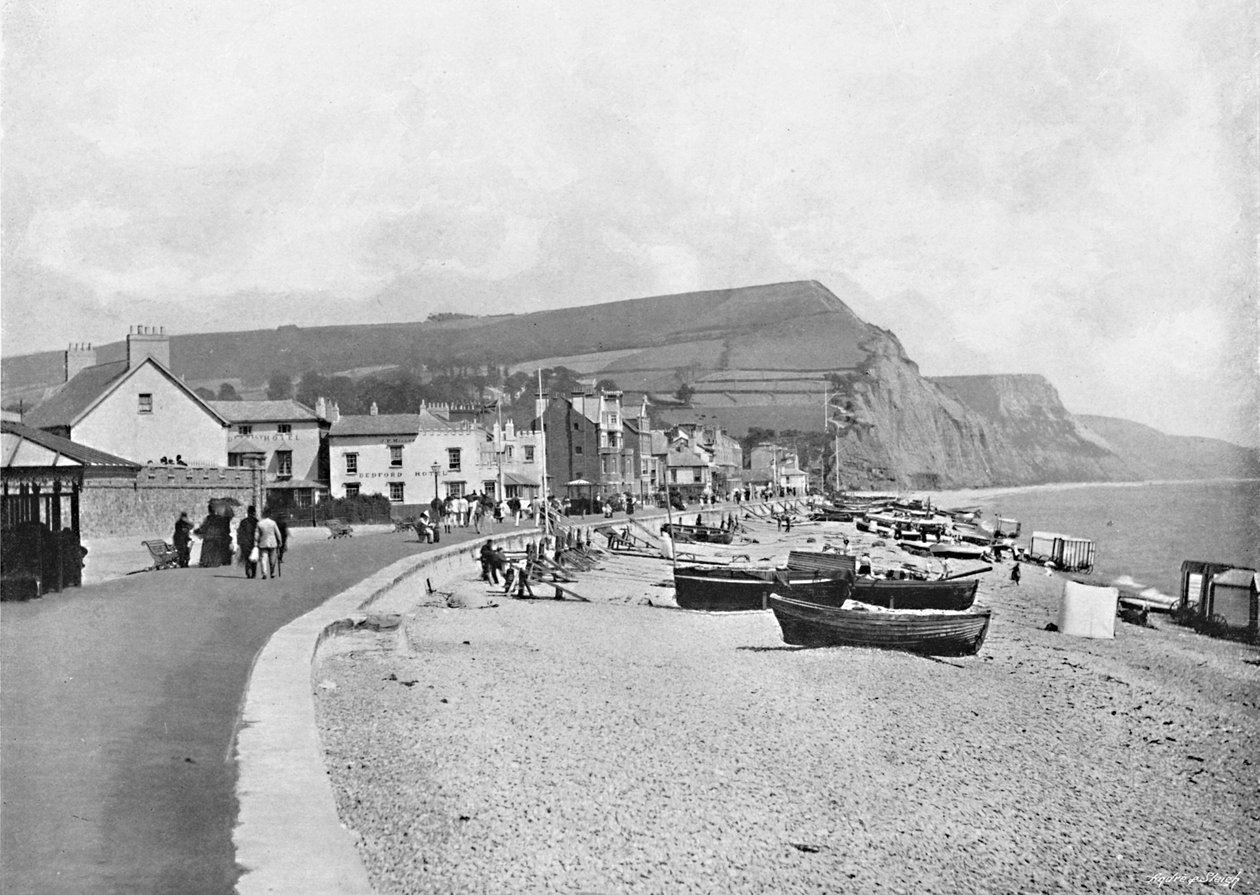 Sidmouth, c. 1896 by J. A. Bellinger