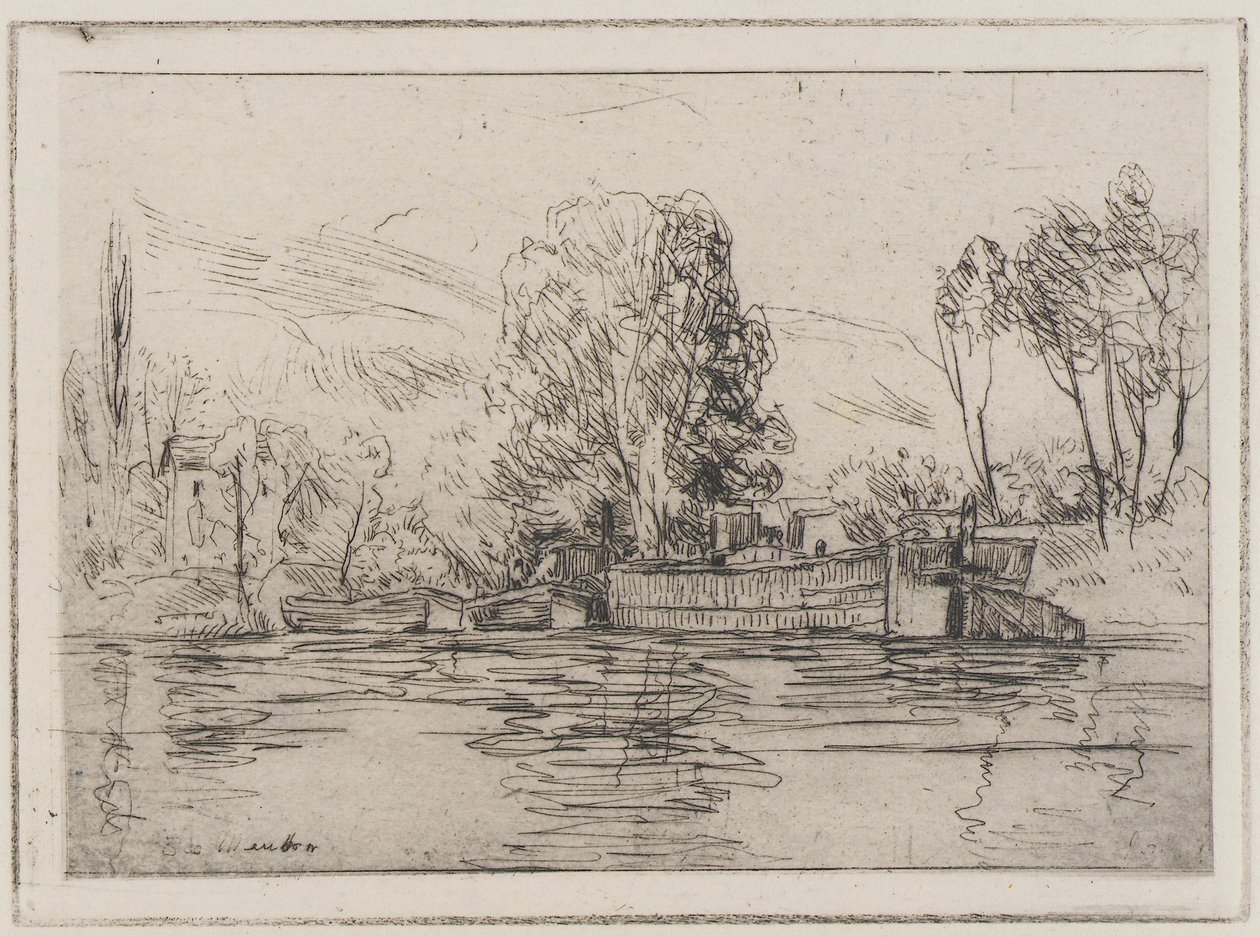Bas Meudon No. 2 by J. Alden Weir