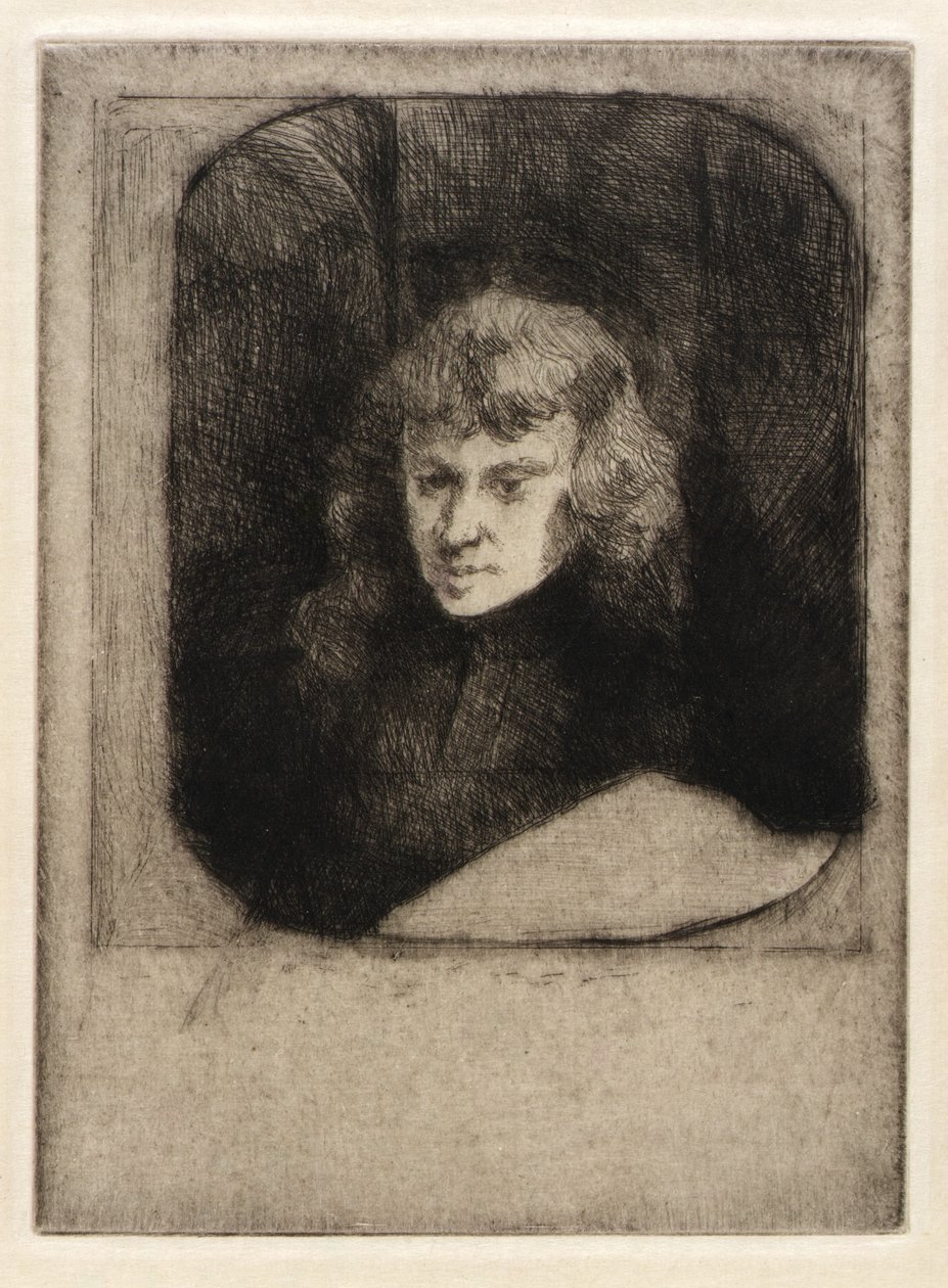 Study by Night by J. Alden Weir