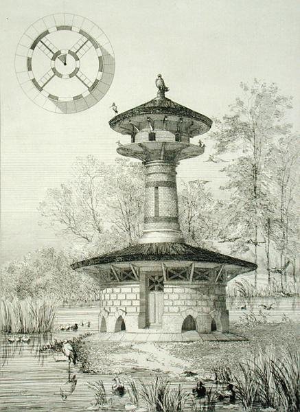 Shelter for Waterfowl at Poissy, from 