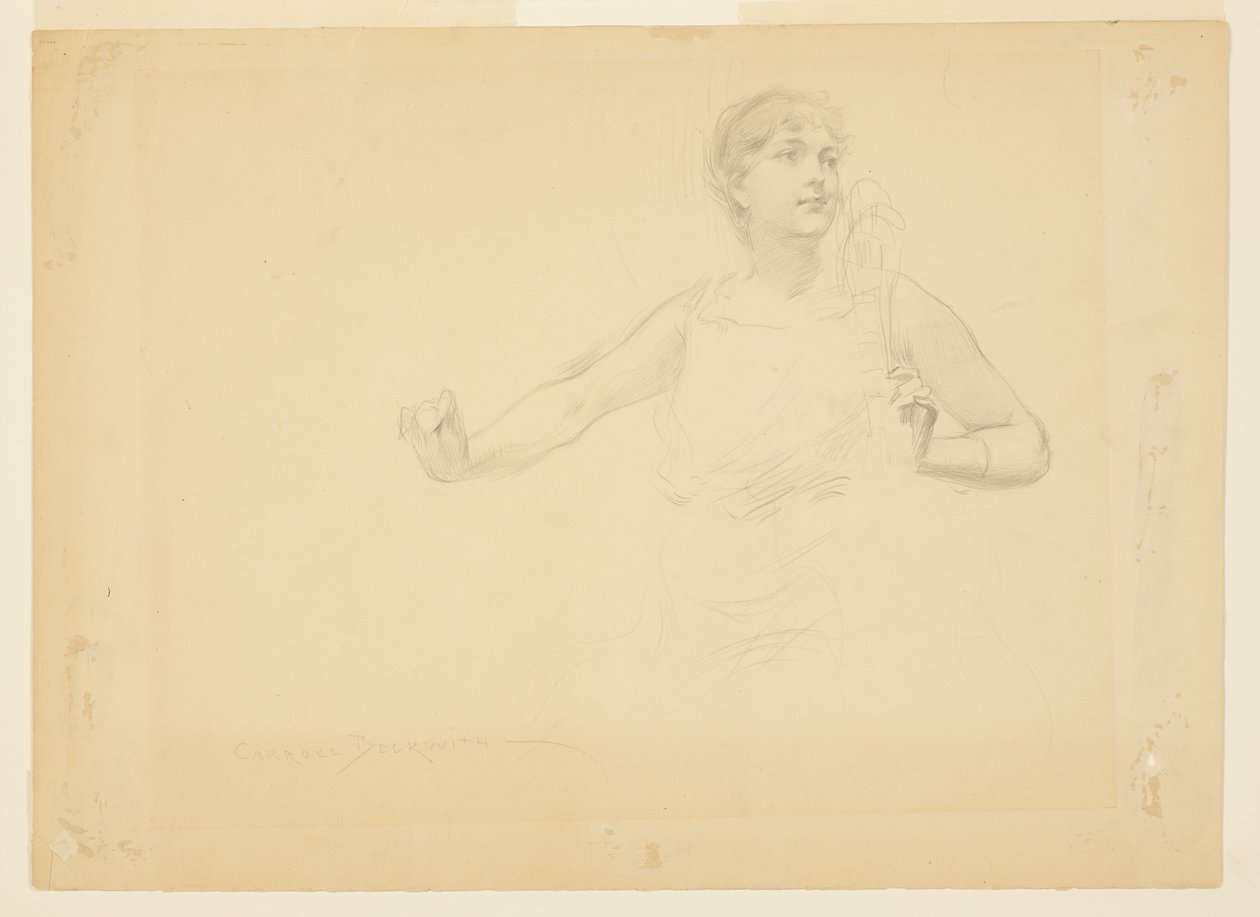 Muse by J. Carroll Beckwith