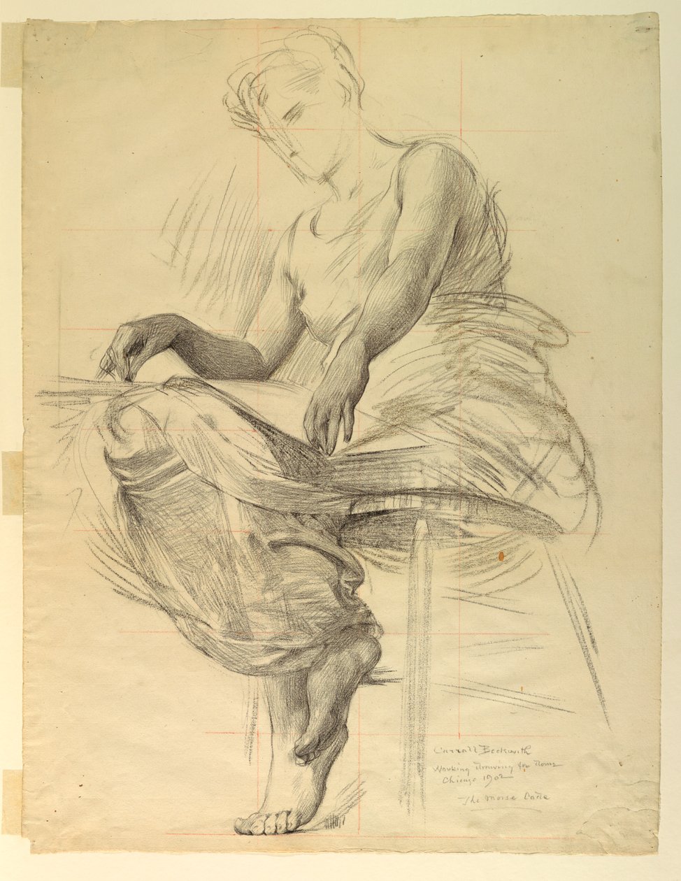 The Morse Code, Study for Manufactures and Liberal Arts Building, World