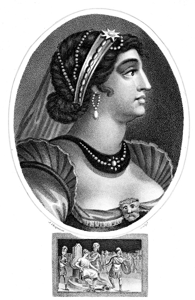 Cleopatra, Queen of Egypt by J. Chapman